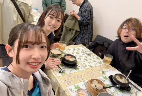 お昼休憩時の一コマ