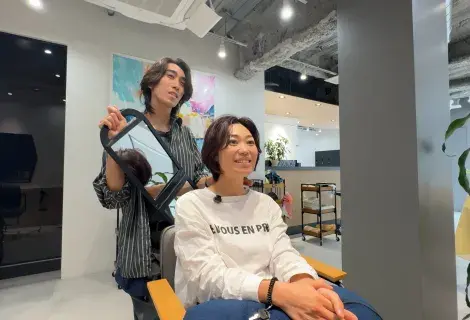 YouTubeの撮影シーン