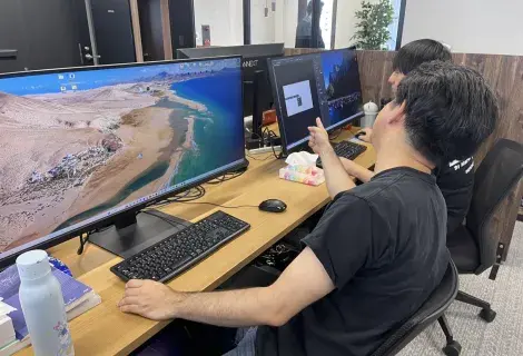作業風景